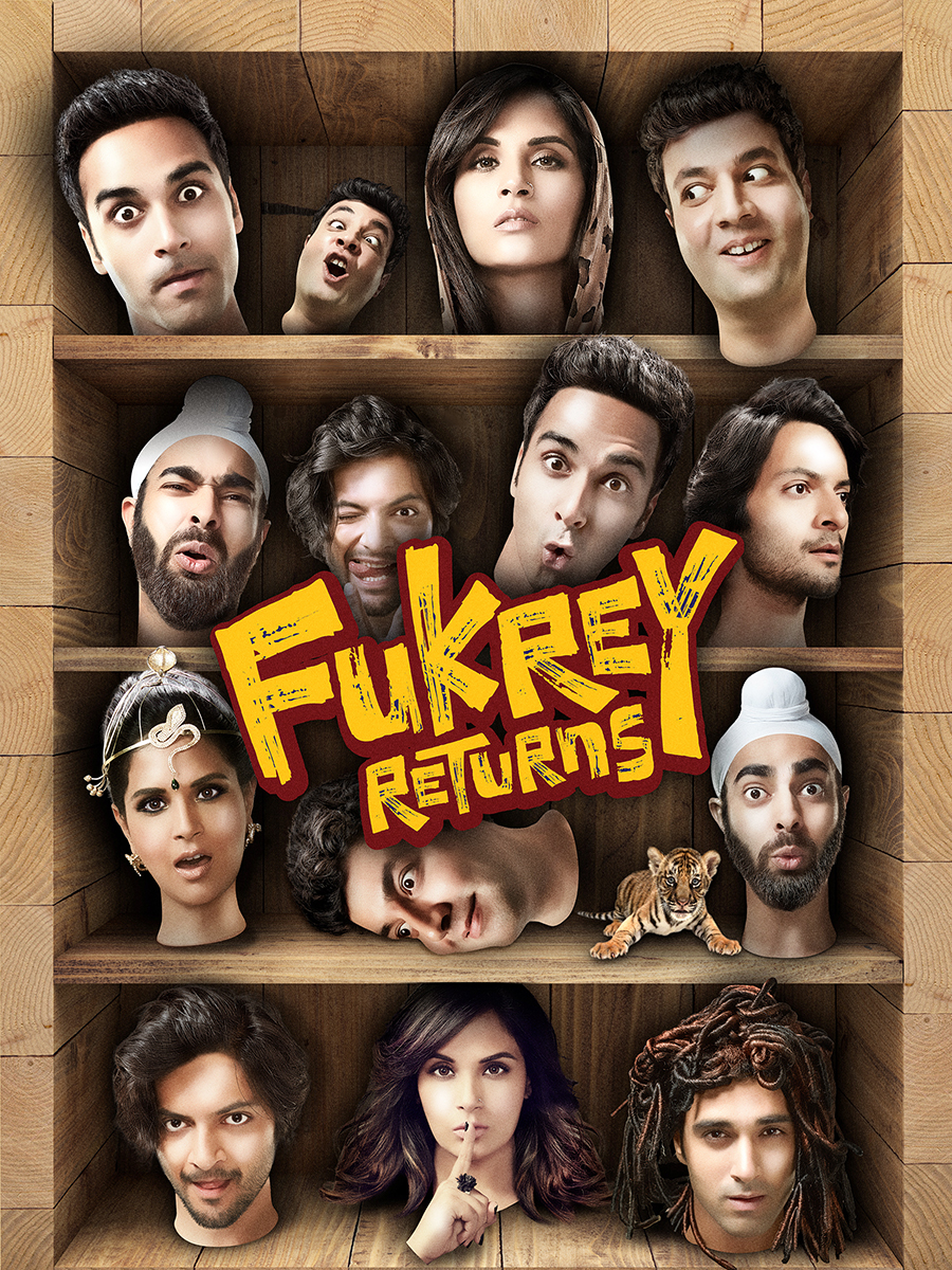Fukrey returns ( Poster Art)